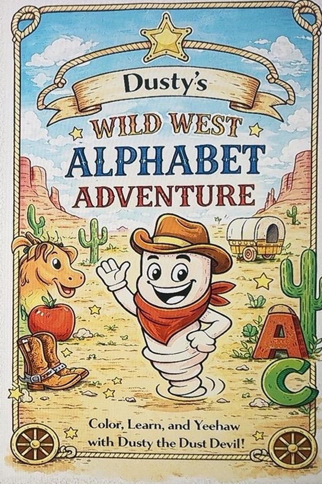 Dusty’s Wild West Alphabet Adventure cover
